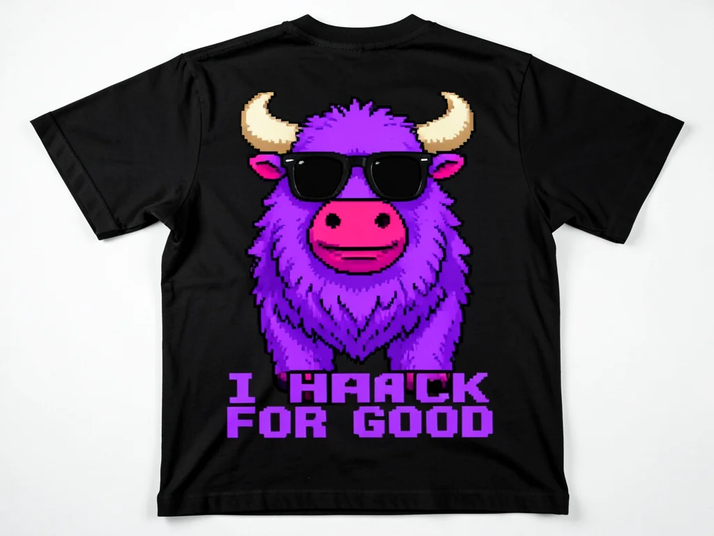 back print tee