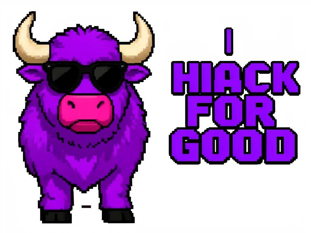 horizontal I HACK FOR GOOD