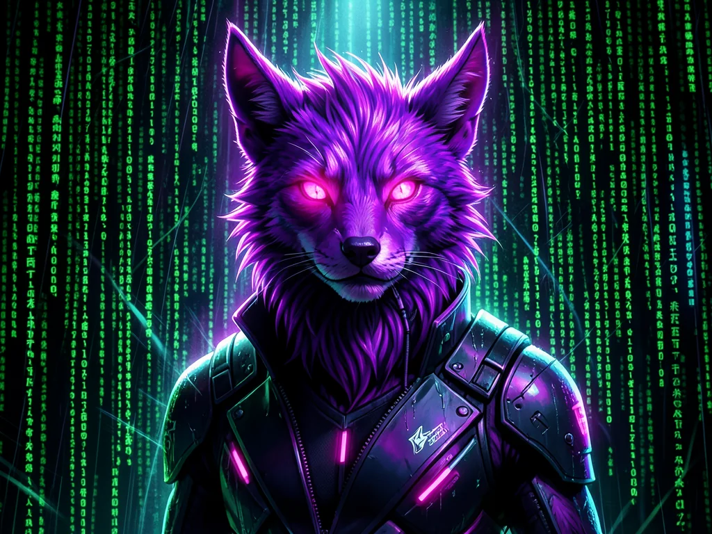 cyberpunk neon rain