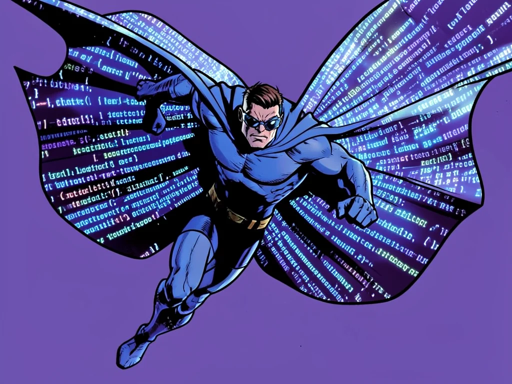 superhero code cape