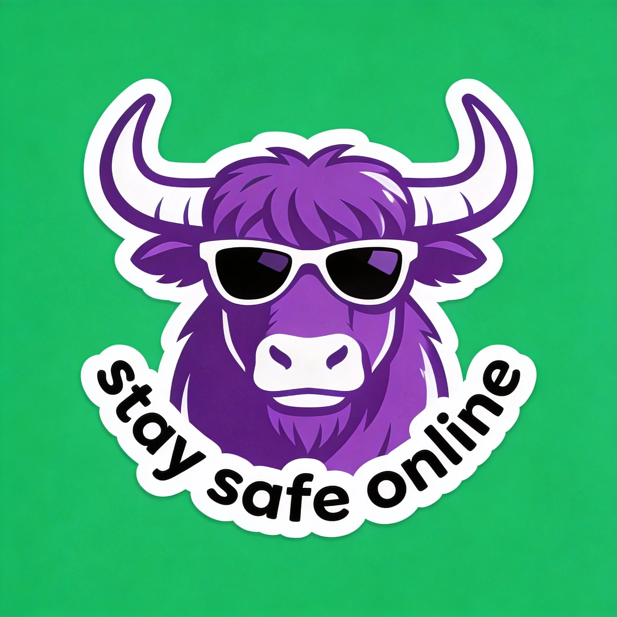 sticker tagline