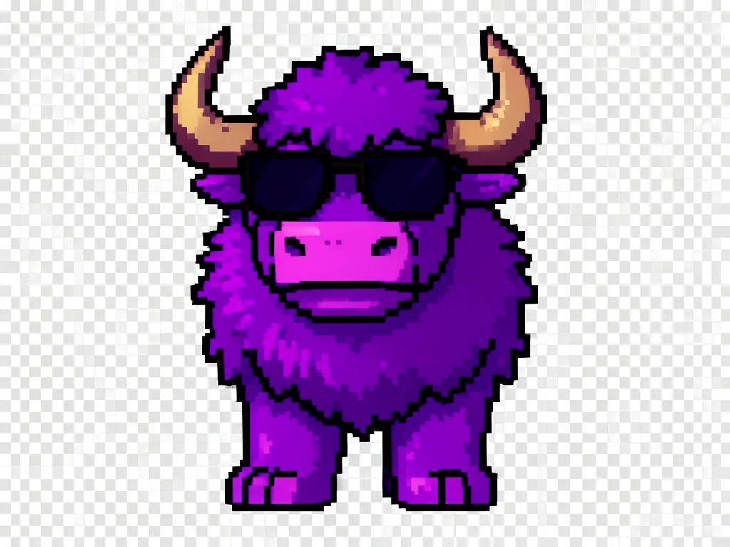 chunky pixel sprite